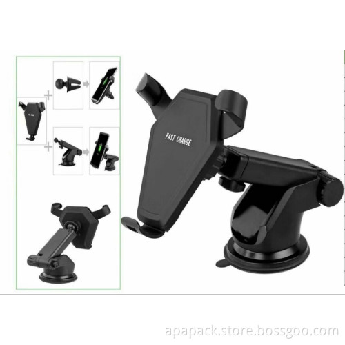 wireless quick charger output 9V 1.1A with QI standard chipset two coils and cooling fan for cellphones